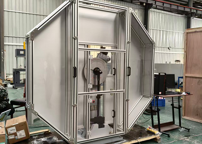 Máquina de prueba de impacto de péndulo jbw - 450D - Protocolo de operación