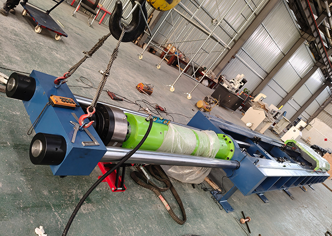 Pasos de colocación de la máquina de prueba de tracción horizontal